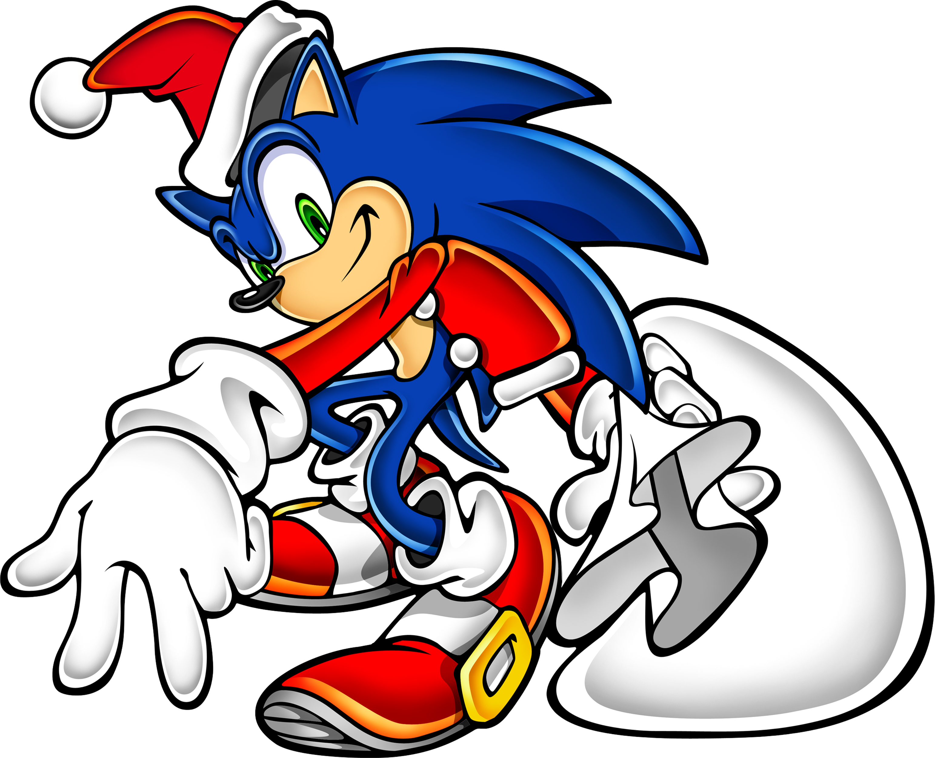 Sonic Adventure 2 Xmas '' (3086x2500), Png Download