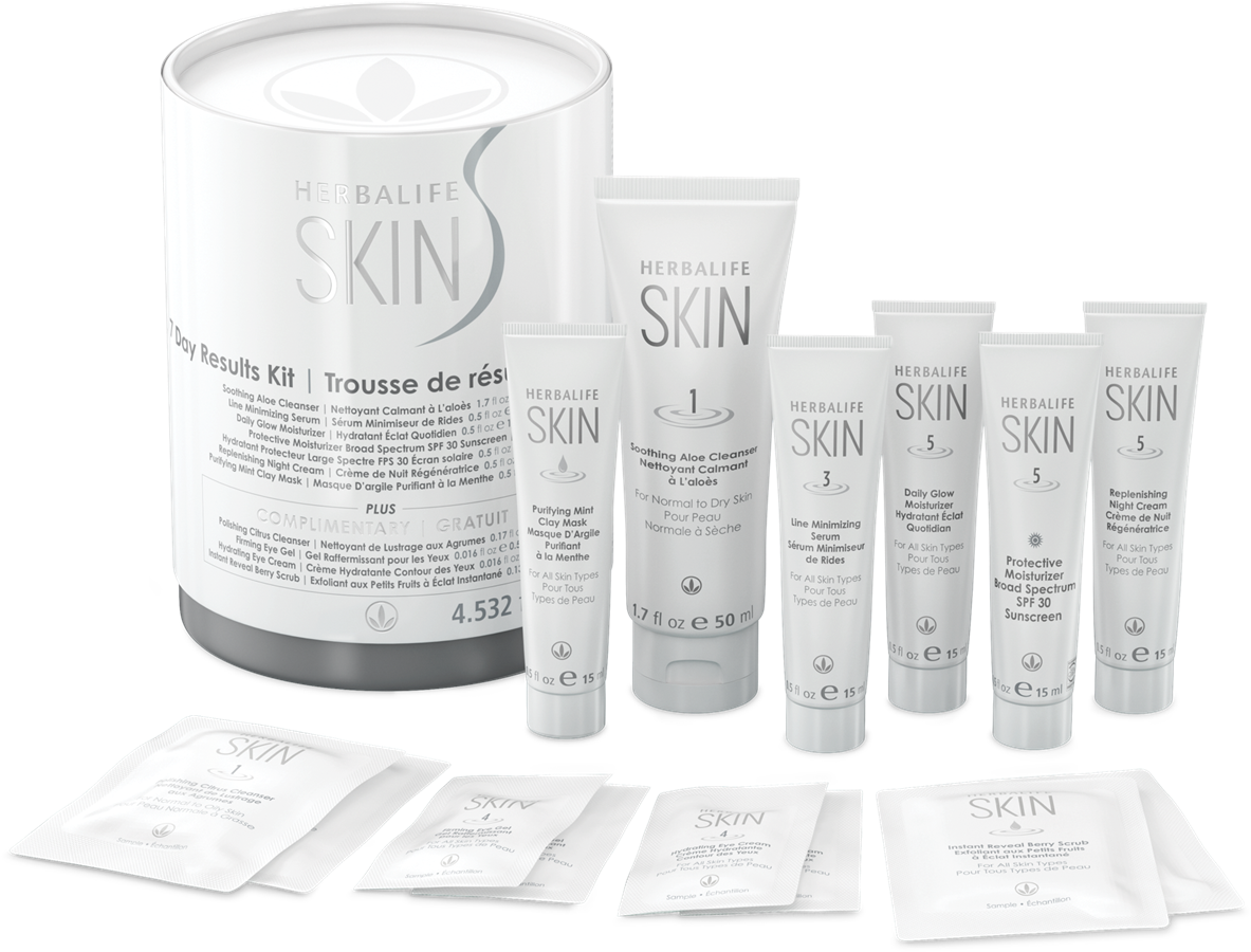 7 Day Trial Kit (1246x1127), Png Download