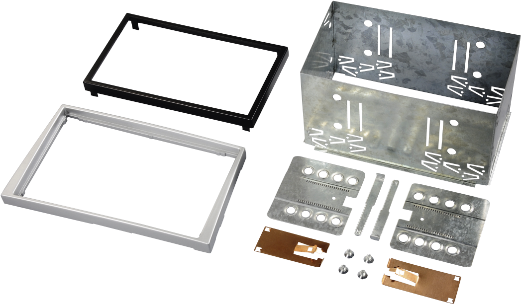 Double Din Radio Installation Kit For Opel (1100x1100), Png Download