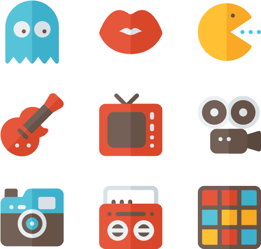Eighties (600x564), Png Download