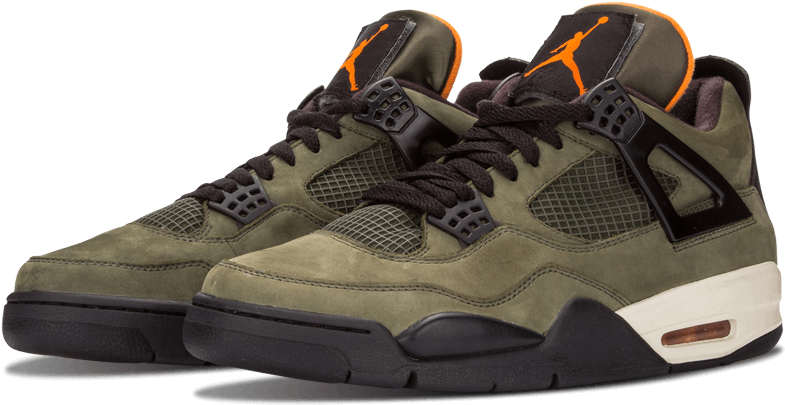 Air Jordan 4 Undftd Ebay (1000x600), Png Download