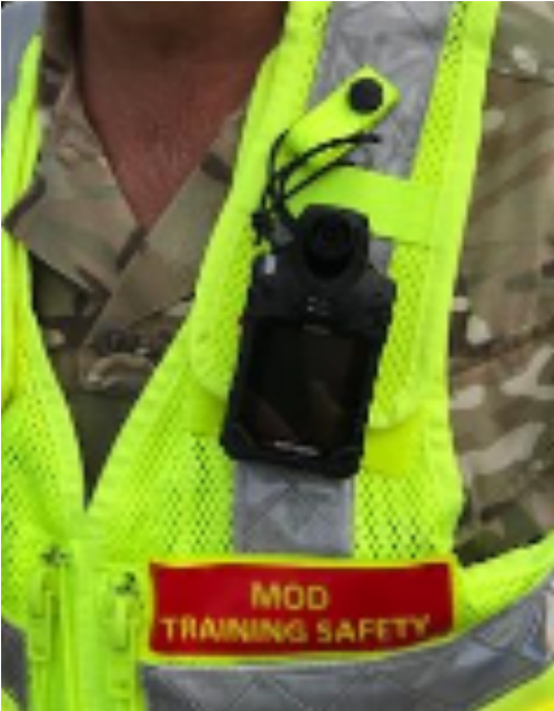 New Hi-vis Vest And Body Camera Aimed At Identifying (960x640), Png Download