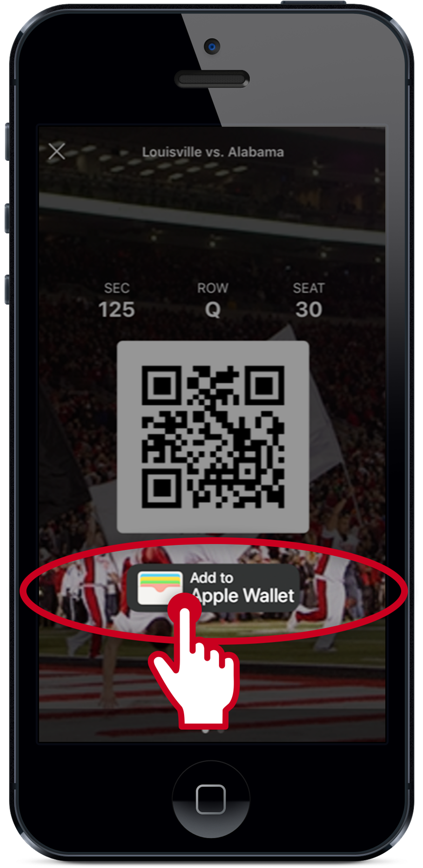 To Save The Tickets To Your Phone, Tap "add To Wallet (1102x2000), Png Download