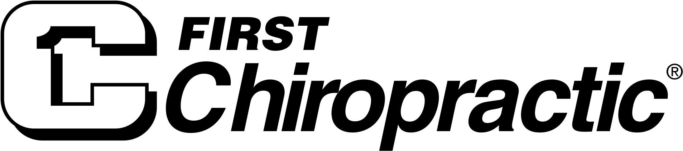 First Chiropractic Logo Png Transparent (2400x2400), Png Download