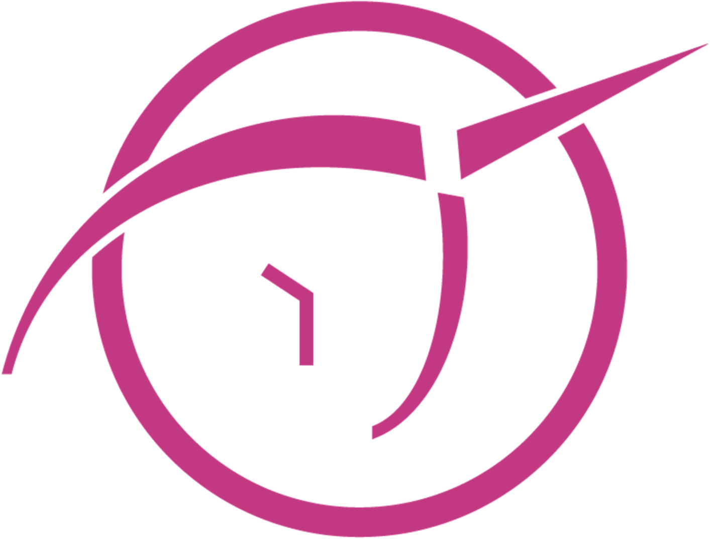 The Invisible Pink Unicorn Logo, Designed By Tim Ahrentløv (1500x1942), Png Download