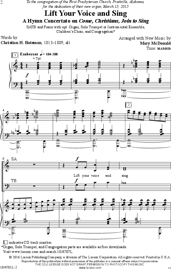 Lift Your Voice And Sing Thumbnail Lift Your Voice (672x984), Png Download