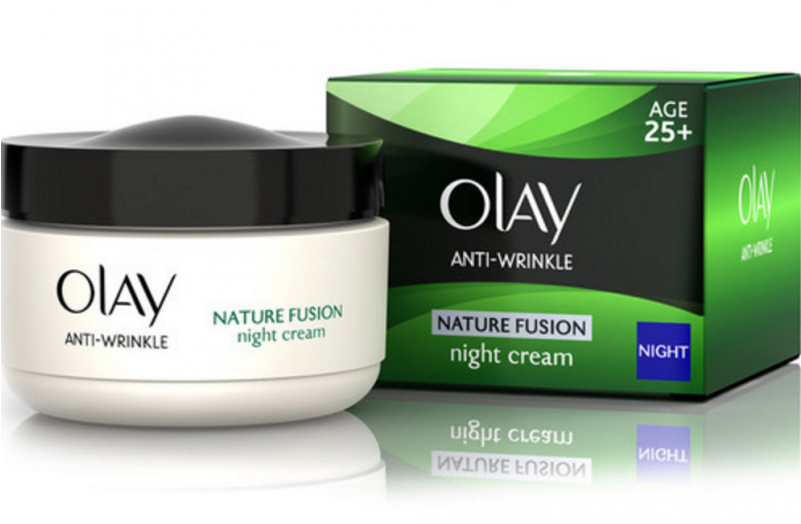 Olay Nature Fusion Anti-wrinkle Night Cream (800x800), Png Download