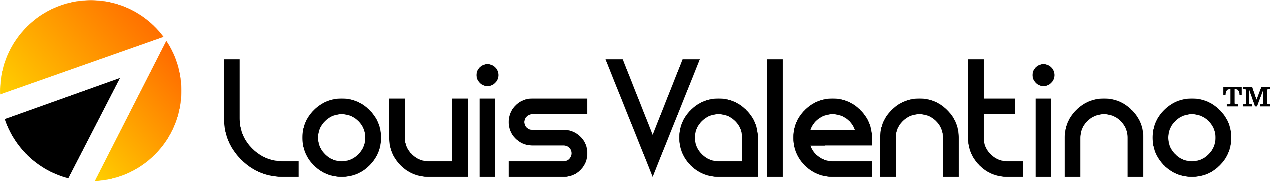 Lv Logo (4504x904), Png Download