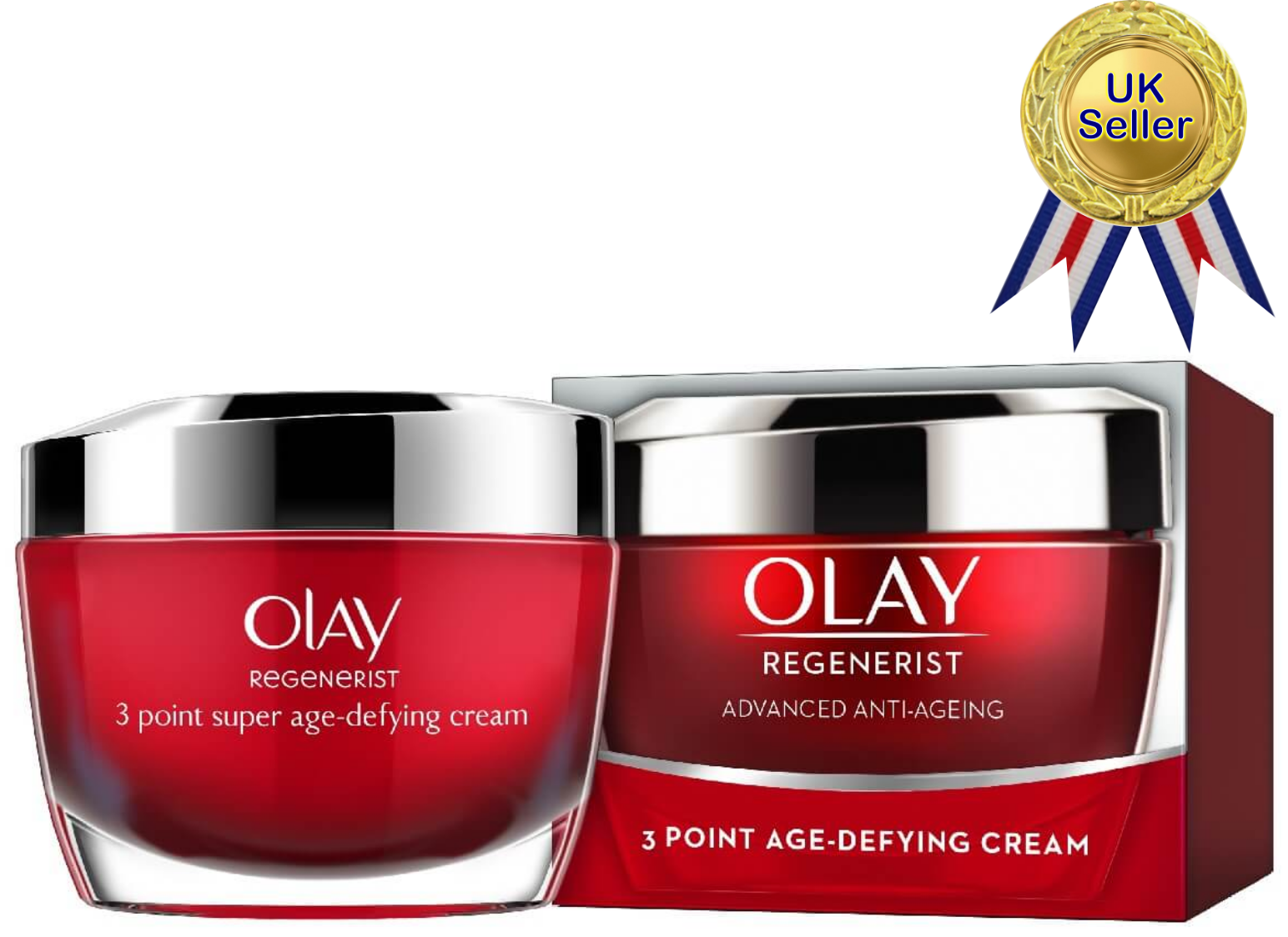 50 P&p, Olay Regenerist Anti Ageing Advanced Age Defying (1544x1124), Png Download