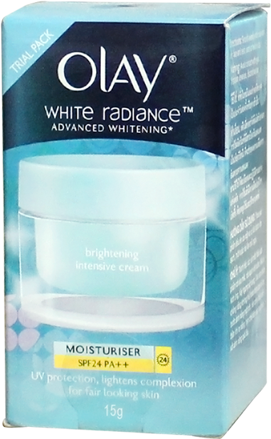 Olay White Radiance Moisturiser 15g (868x1010), Png Download