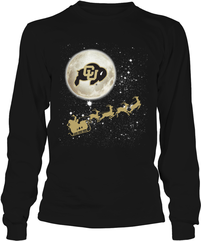 Football Sleigh Front Picture Colorado Buffaloes Fan (1000x1000), Png Download