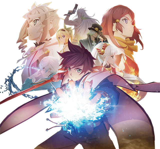 “ Tales Of Zestiria The X Poster Render Feel Free To (640x595), Png Download