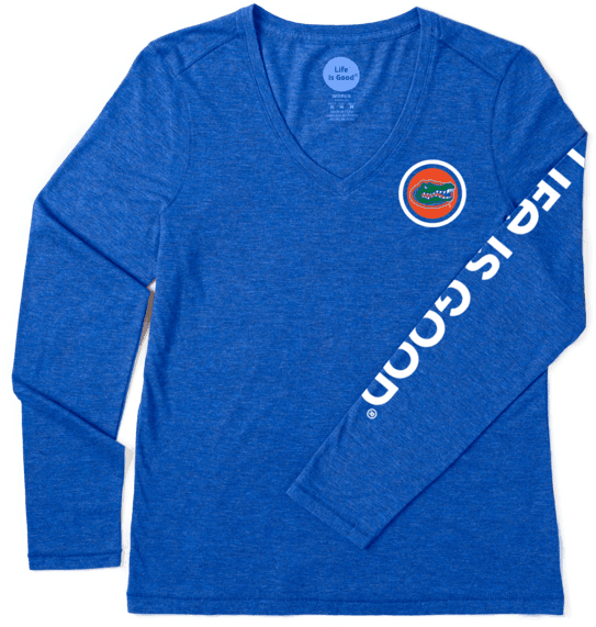 Women's Florida Team Coin Long Sleeve Cool (570x570), Png Download