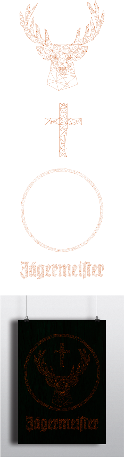 Jägermeister ~ Poster (600x2079), Png Download