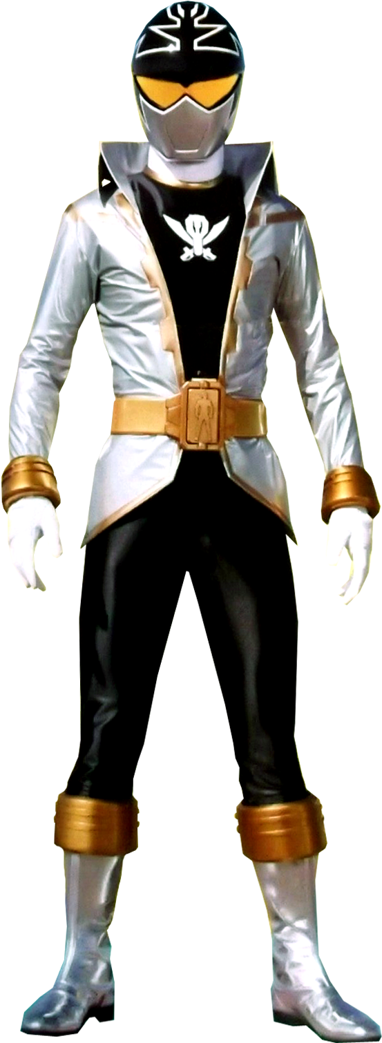 Gokai Silver Power Ranger Birthday, Power Ranger Party, (654x1535), Png Download