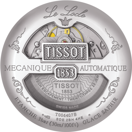Tissot Le Locle Powermatic (555x840), Png Download