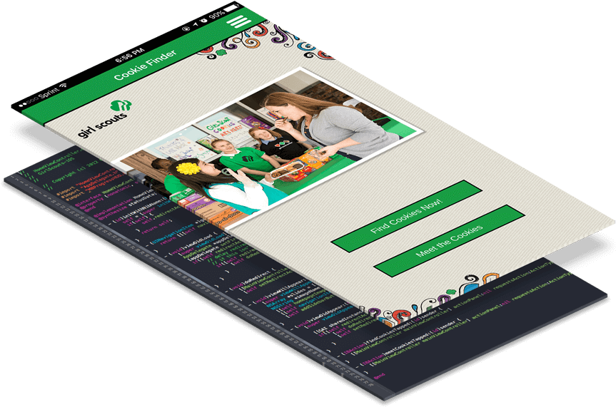 Layers Of Building Piada A Website (874x600), Png Download