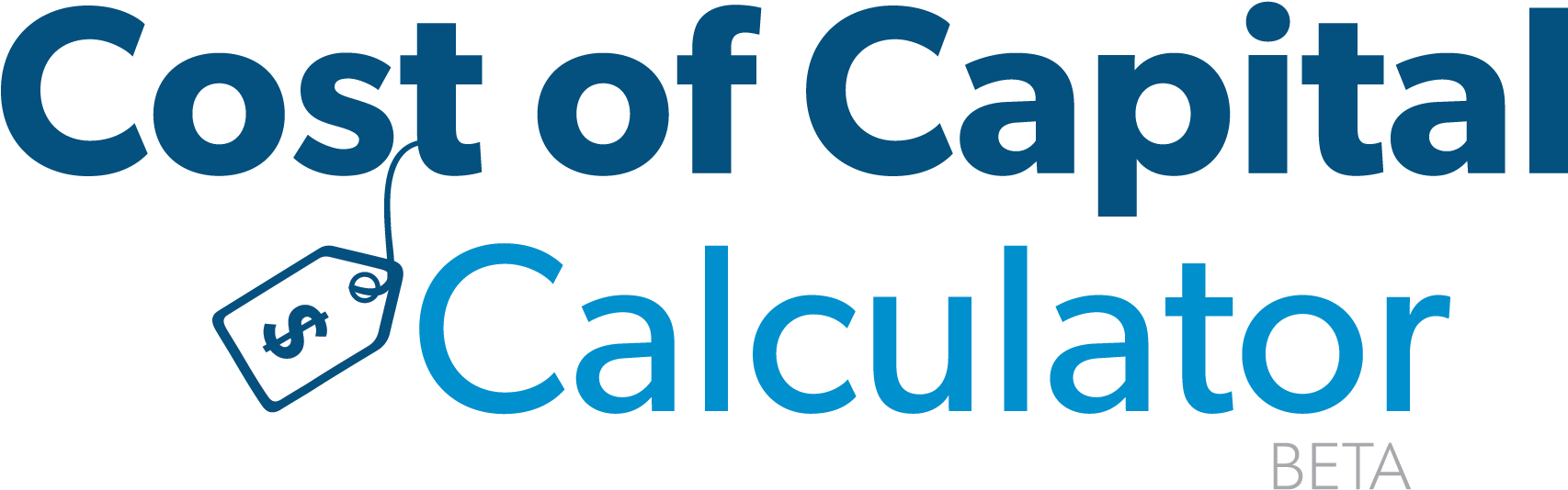 Cost Of Capital (1747x585), Png Download