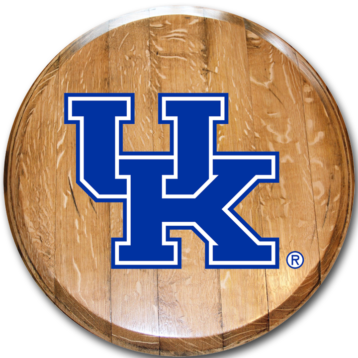 Officially Licensed University Of Kentucky Barrel Head (720x720), Png Download