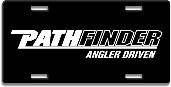 Pathfinder Aluminum License Plate (600x800), Png Download