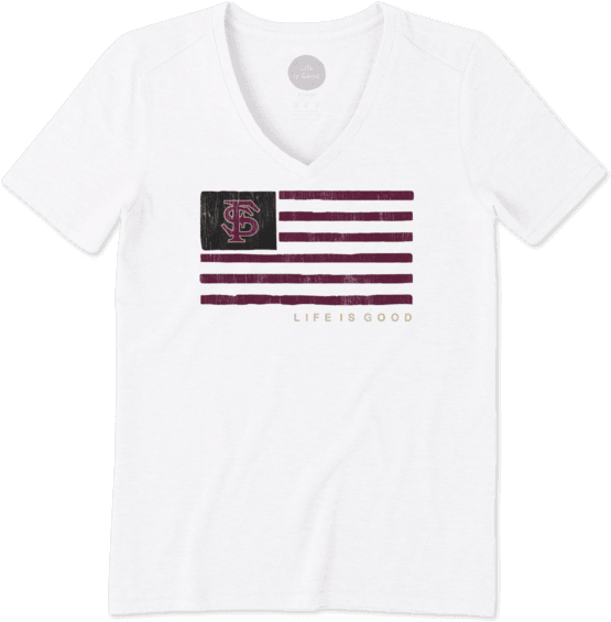 Women's Florida State Team Flag Cool (570x570), Png Download