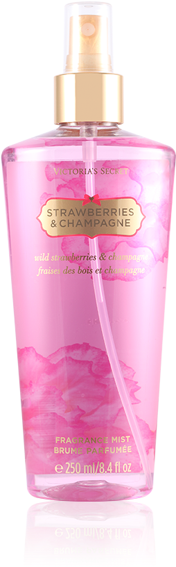 Victoria's Secret Strawberries & Champagne Fragrance (700x860), Png Download