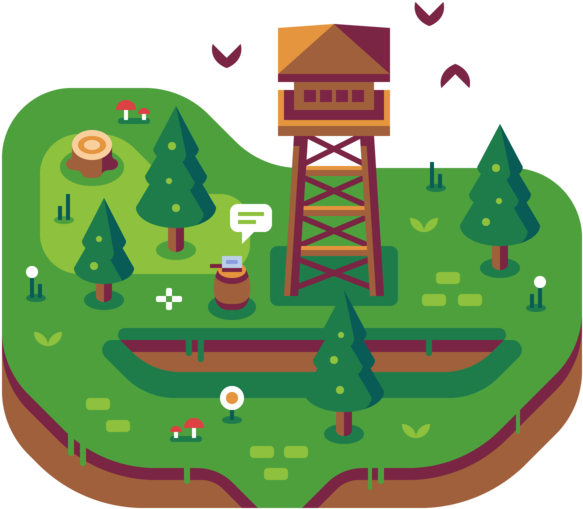 Firewatch@2x (1000x600), Png Download