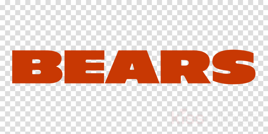 Chicago Bears Toy Football Clipart Chicago Bears Nfl (900x450), Png Download