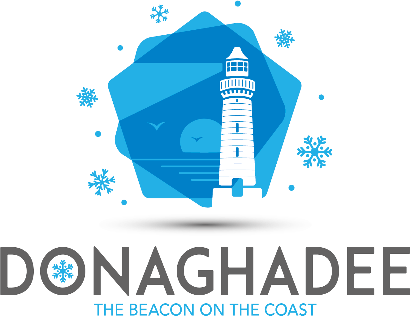 Donaghadee Christmas Logo Full Colour Png (1636x1300), Png Download