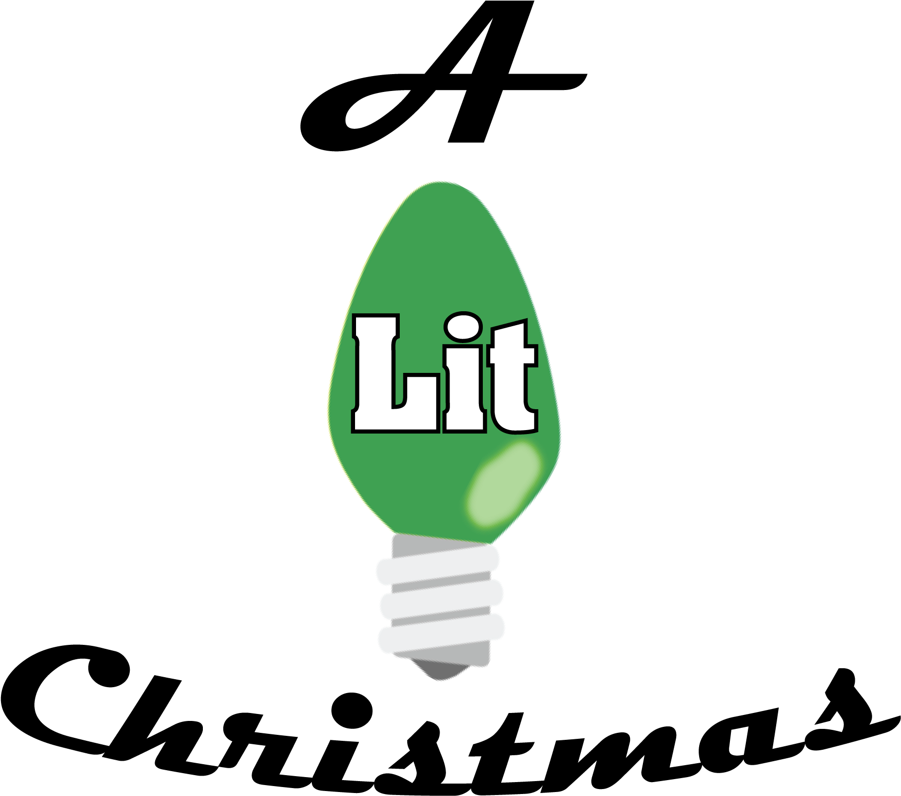 A Lit Christmas (1811x1665), Png Download