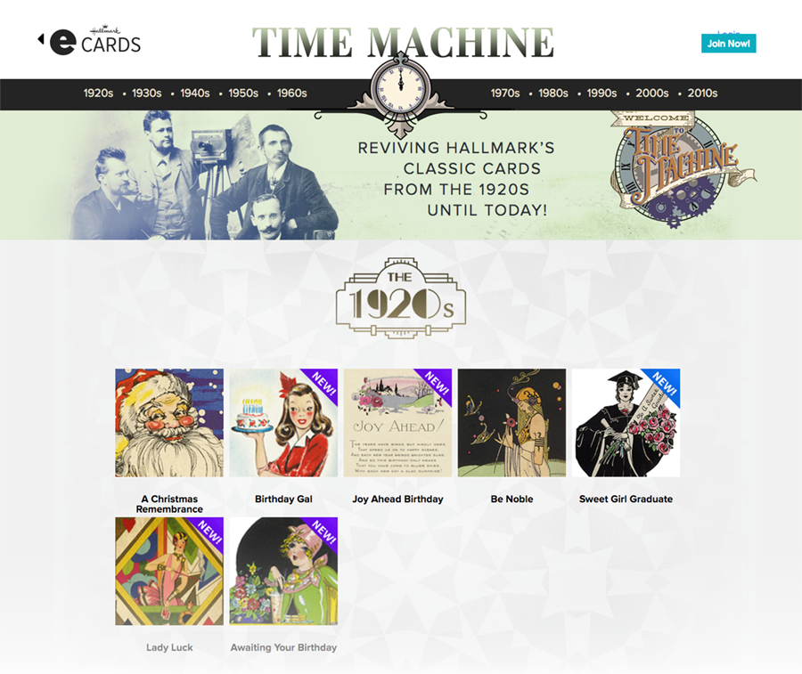 Decade Logos For Hallmark's Time Machine, Which Takes (900x757), Png Download