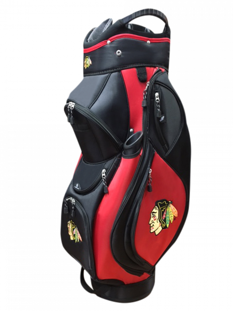 Nhl Cart Bag Chicago Blackhawks (750x1000), Png Download
