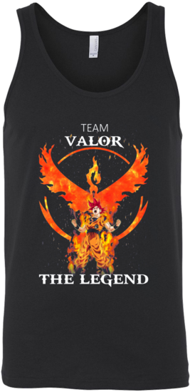 Team Valor Goku The Legend Dragon Ball Shirt, Hoodie, (600x600), Png Download
