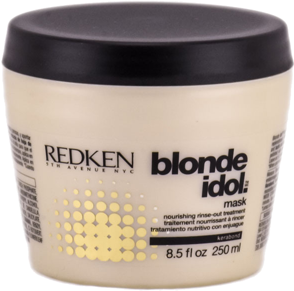 Redken Blonde Idol Mask Nourishing Rince (592x590), Png Download