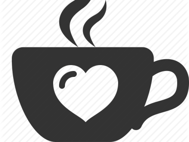 Heart Icons Coffee (640x480), Png Download