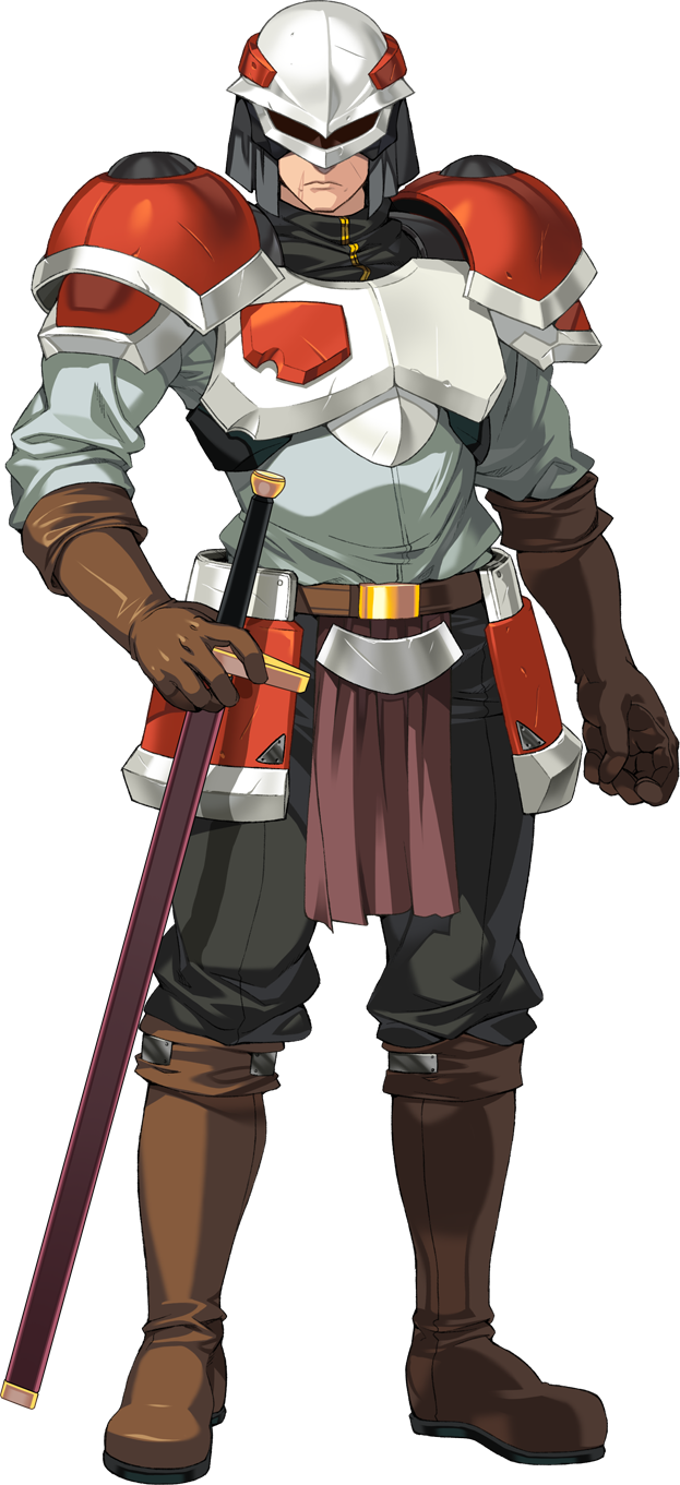 Red Knight 03 Sword (623x1361), Png Download