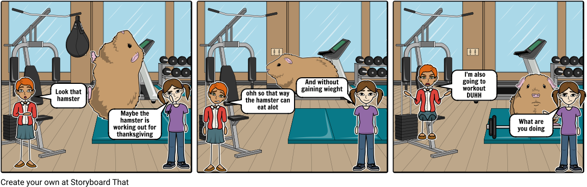 Work Out Hamster (1164x385), Png Download