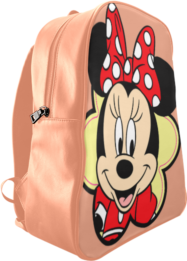 Psylocke Minnie School Back Pack Leather Hiking Backpacks (800x800), Png Download