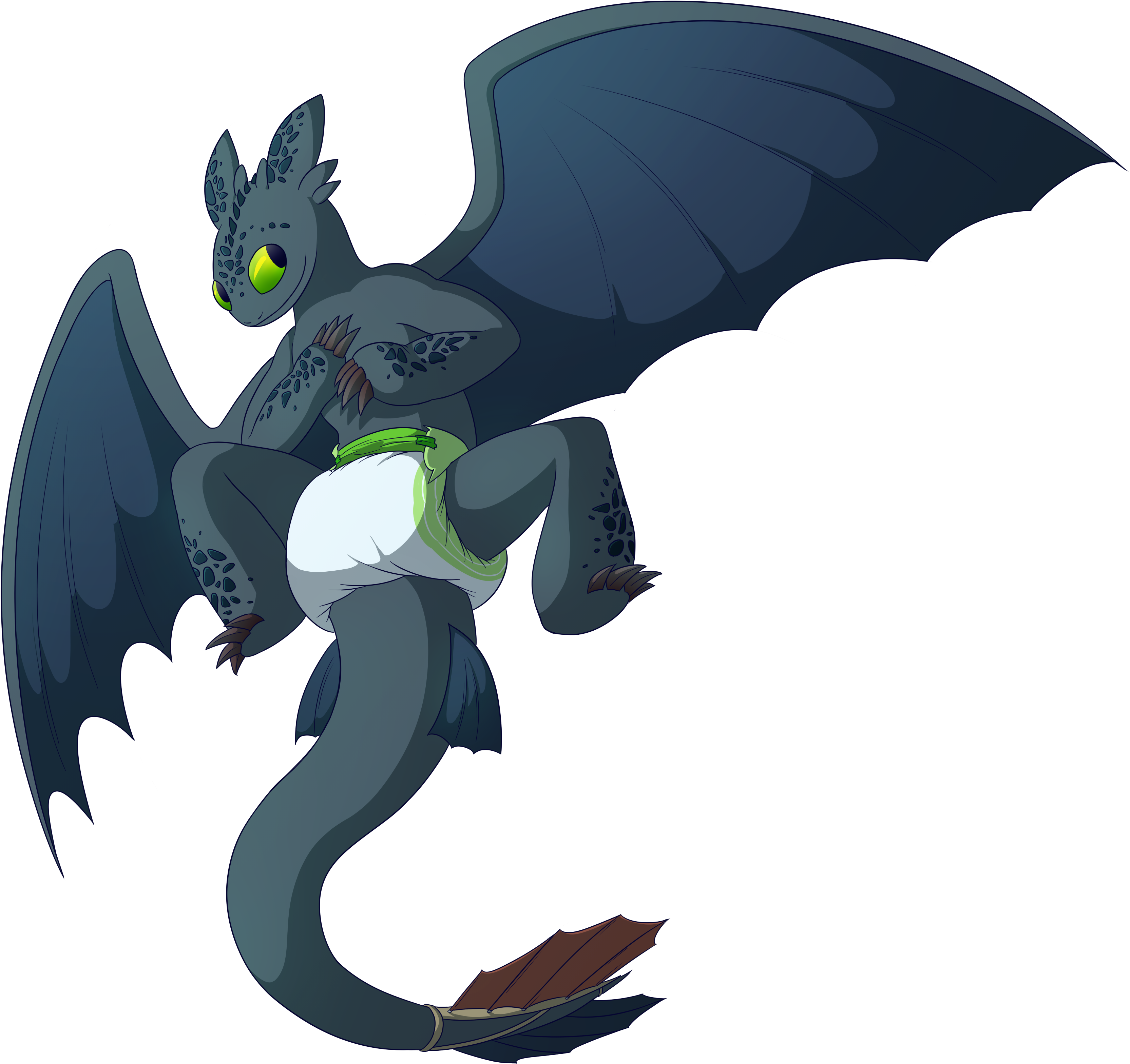 [p] Bab Toothless (3648x3312), Png Download