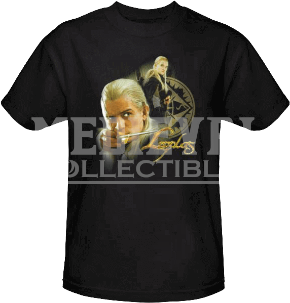 Legolas T-shirt (634x634), Png Download