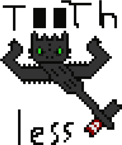 Toothless (580x640), Png Download