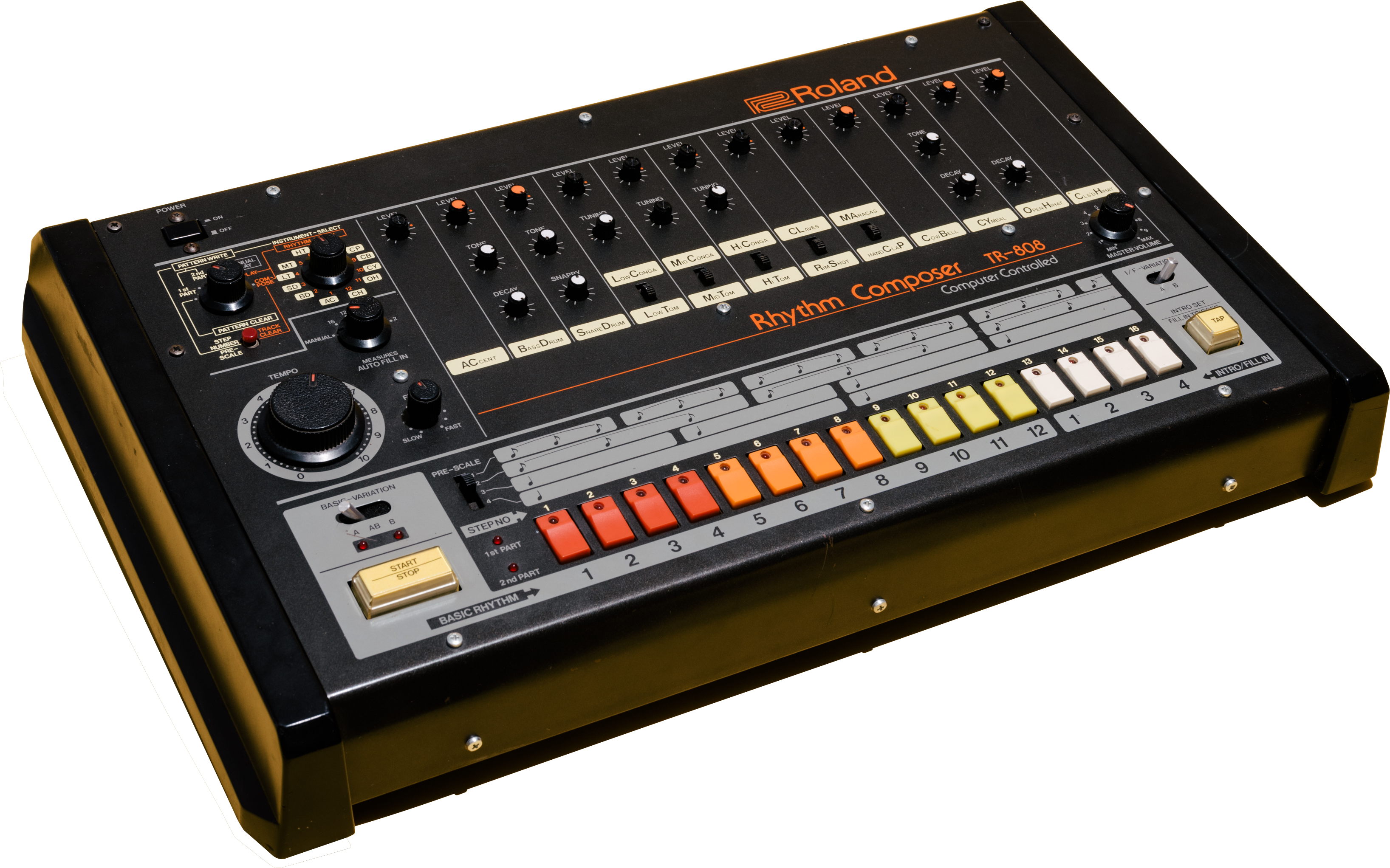 Despite The 808's Indisputable Fame Today, The Drum (3500x2128), Png Download