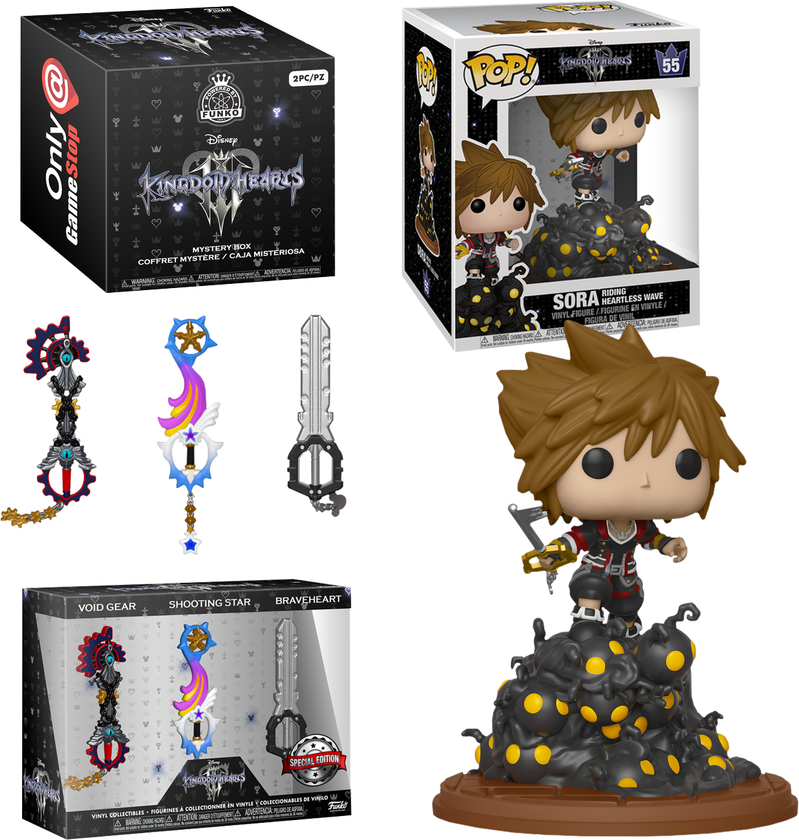 Funko Pop Kingdom Hearts Iii Collector (1161x1222), Png Download