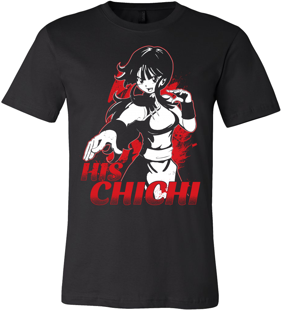 Super Saiyan Goku Chi Chi Men Short Sleeve T Shirt (1000x1000), Png Download
