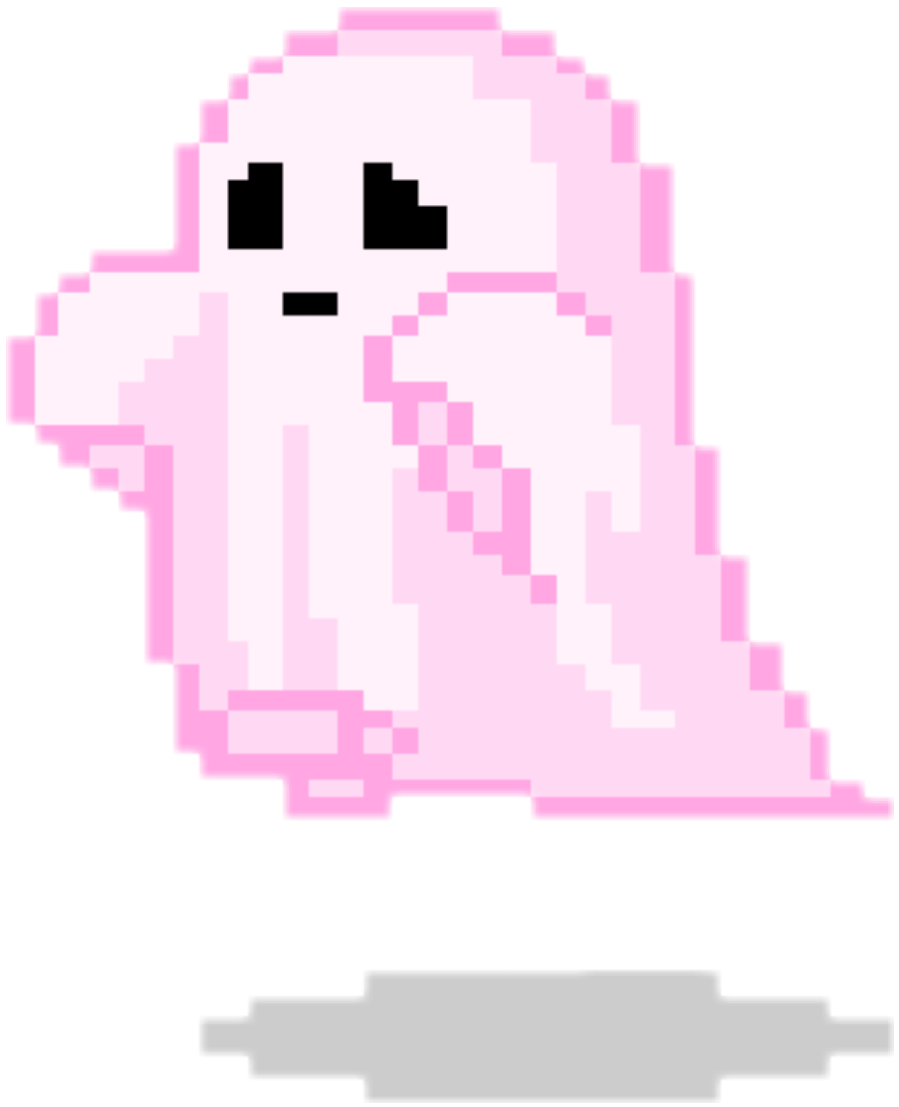 Buu Fantasmarosa Fantasma Rosa Pink Grunge Tumblr Cute (899x1107), Png Download