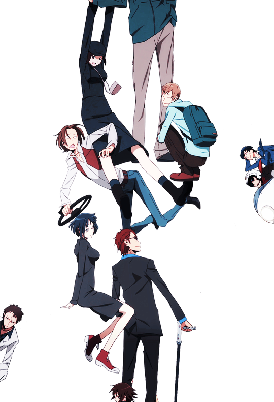Durarara Durarara Drrr Long Post Knives (540x790), Png Download