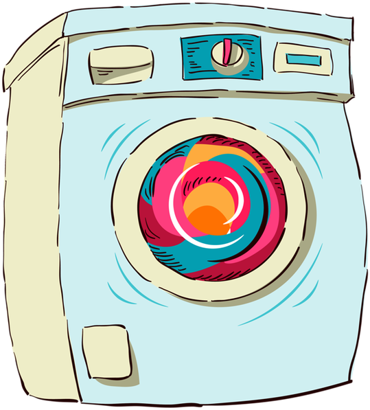 Vector Freeuse Library Cleaning Washing Machine Transprent (650x717), Png Download