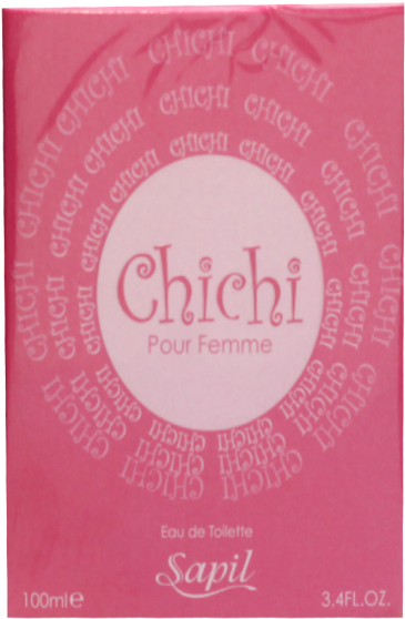 Sapil Edt 100ml Chichi Pour Femme (550x684), Png Download