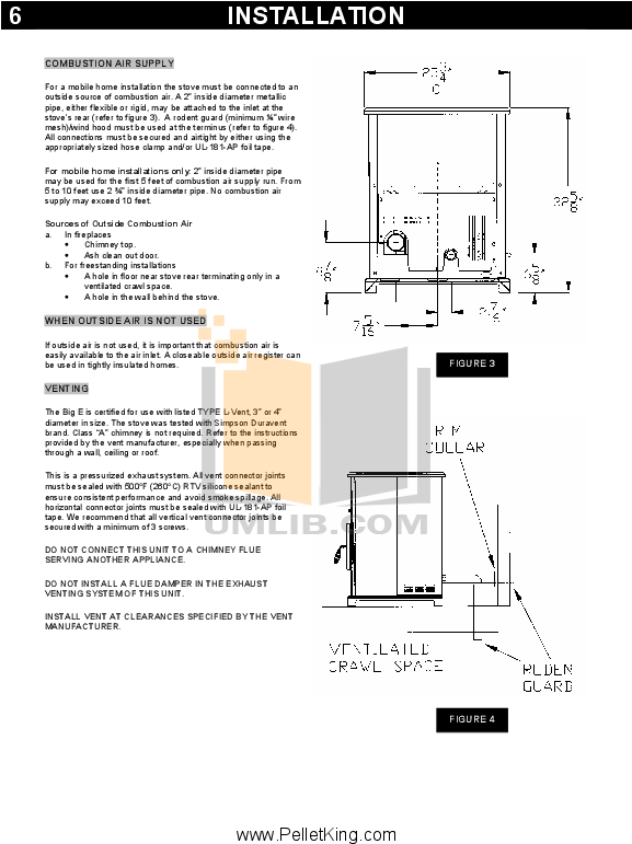 Breckwell Heating Cooling And Air W3000i Pdf Page Preview (612x792), Png Download