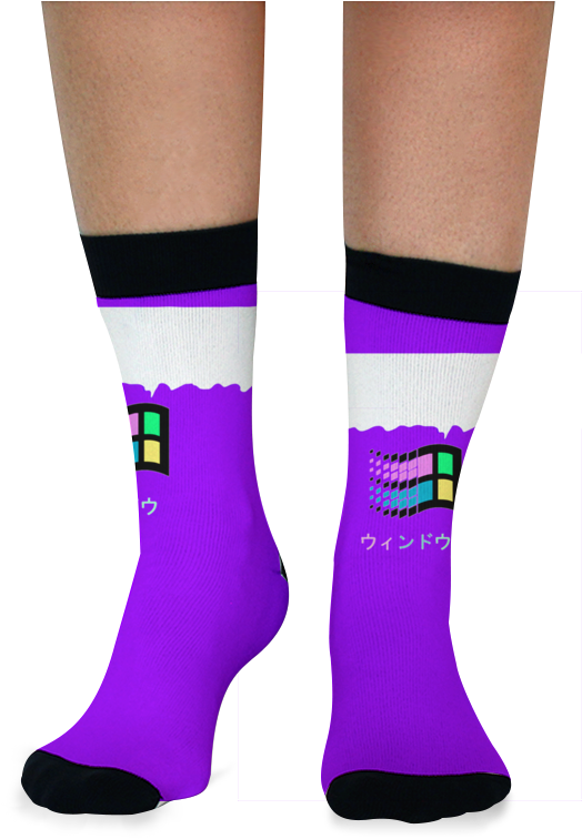 Meia Meia Windows 95 De Gabriel Lealna (800x800), Png Download